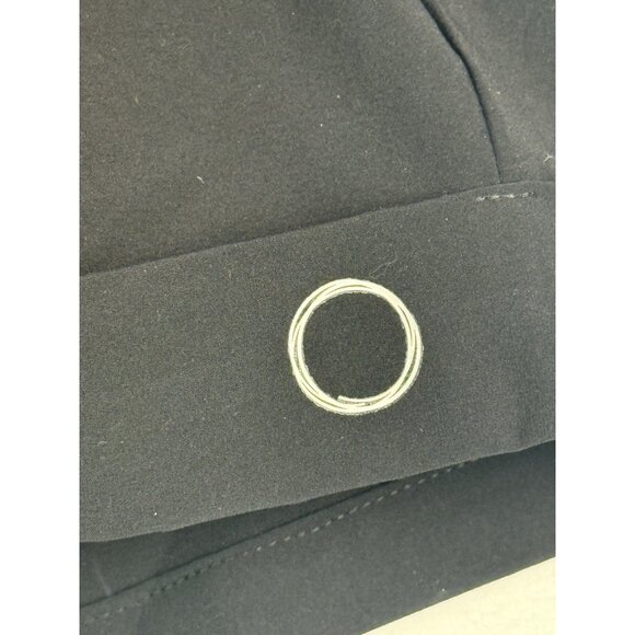 THE BUBBLE Black Pull-On Shorts Wide Waistband Drawstring Cuffed NWT Siz XS - Picture 2 of 10